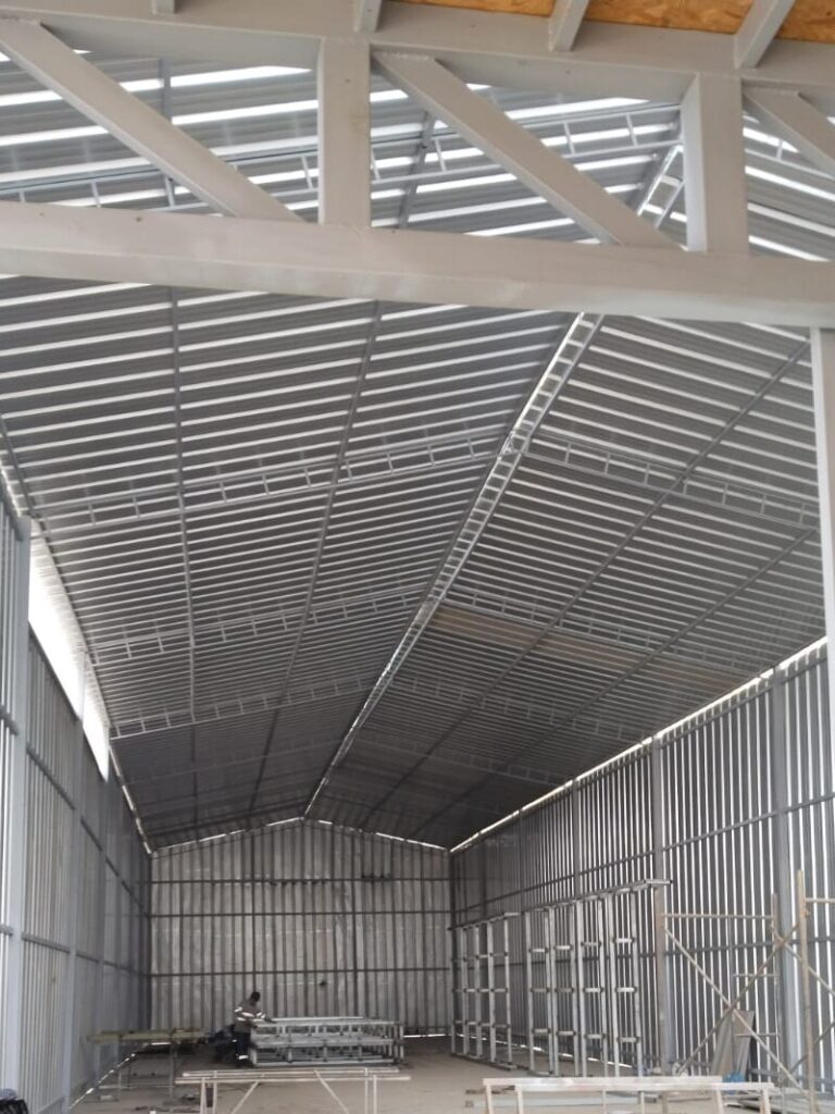 techo parabólico metálico en Lima